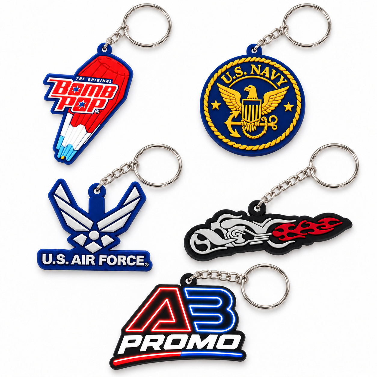 PVC Keychain (3D)